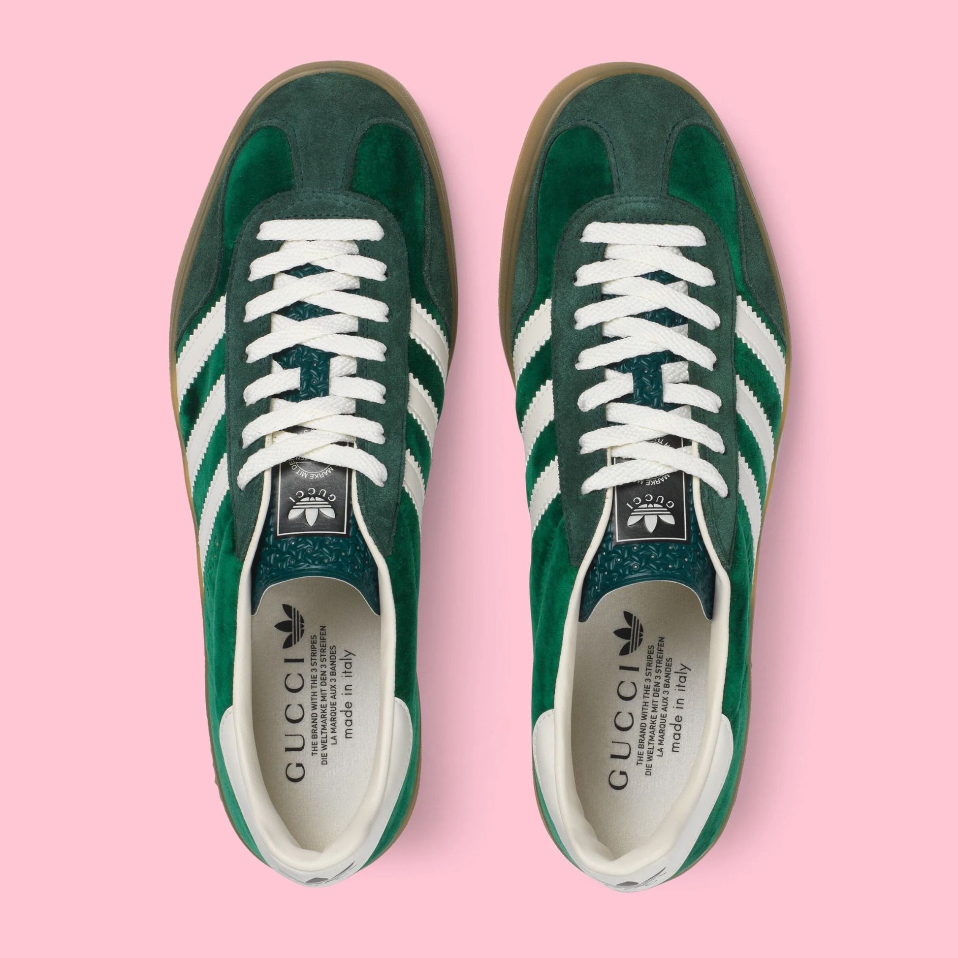 Adidas x Gucci Gazelle 'Green'