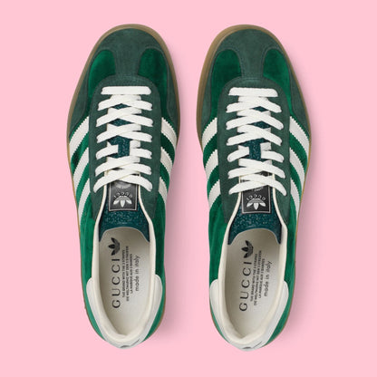 Adidas x Gucci Gazelle 'Green'