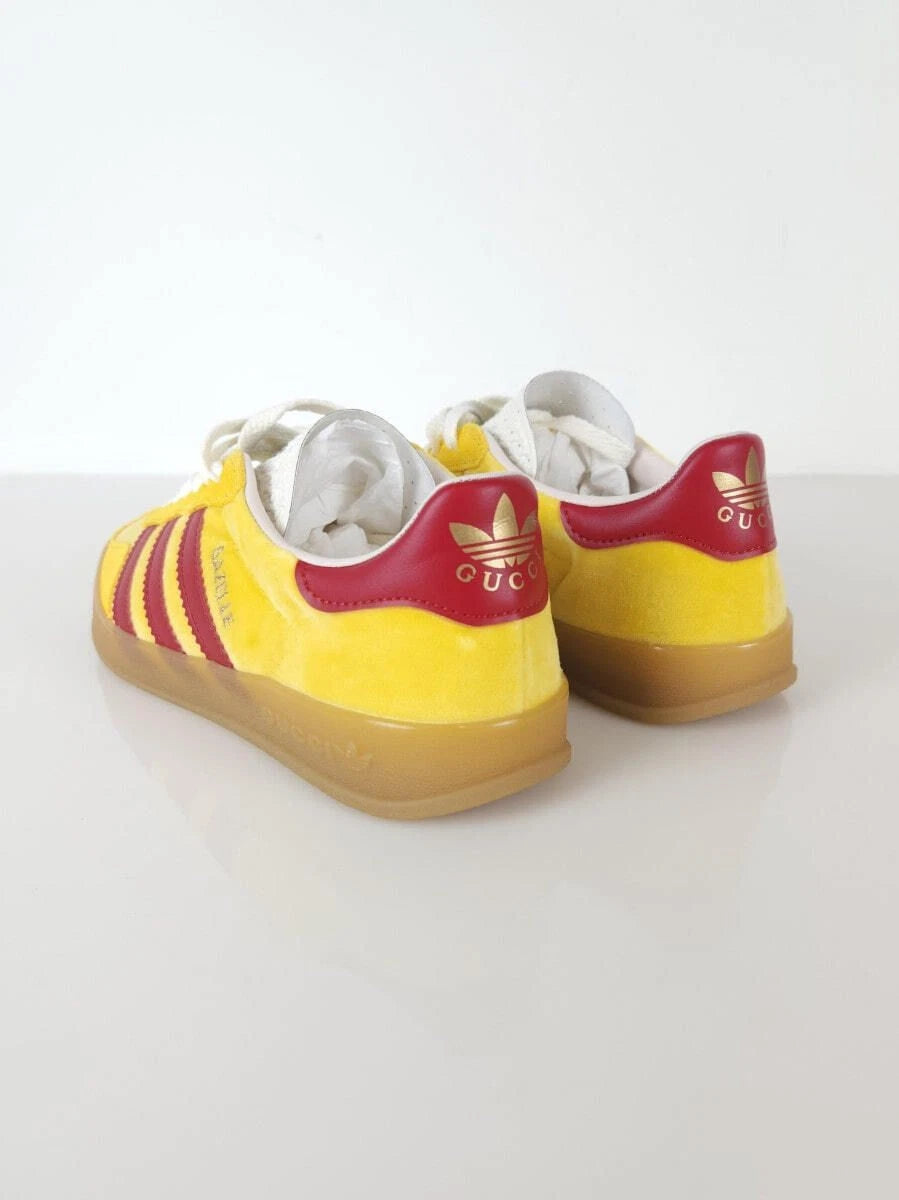 Adidas x Gucci Gazelle ‘Yellow Red’