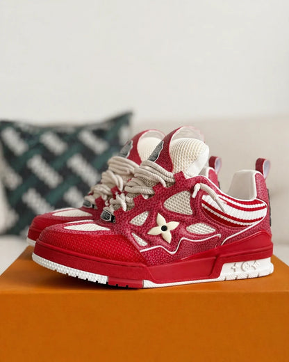 Skate Sneaker Red Crystal
