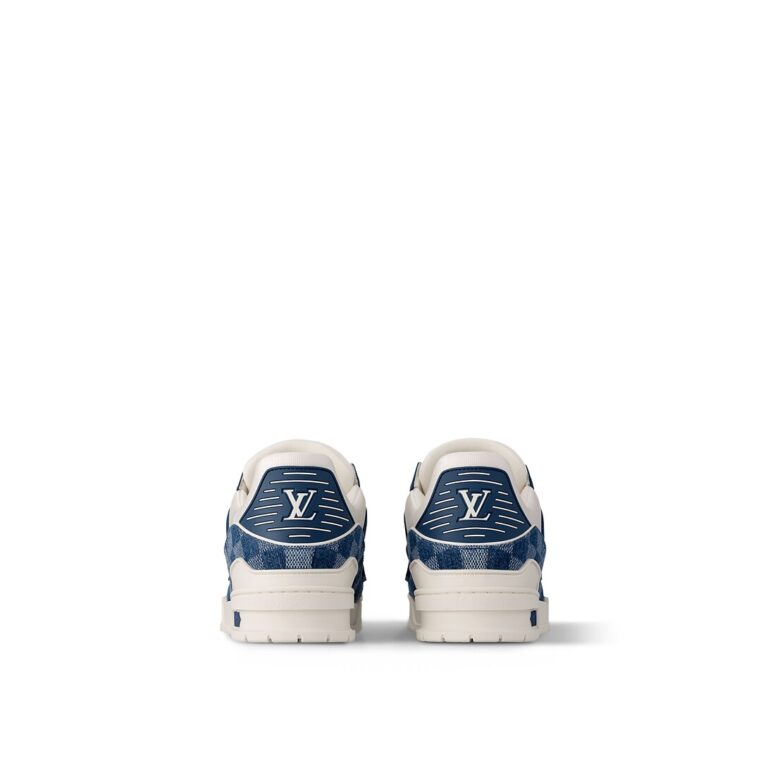 LV Trainer Damier Denim Blue