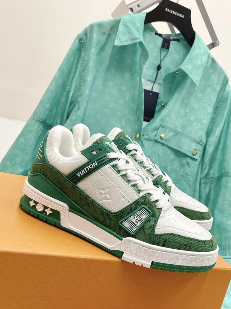 LV Trainer Sneaker ‘Monogram Green Denim’