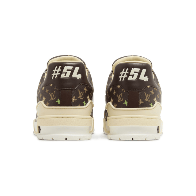 Louis Vuitton x Tyler the Creator LV Trainer “Mocha Multi-Color Monogram” sneakers