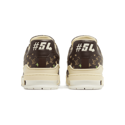 Louis Vuitton x Tyler the Creator LV Trainer “Mocha Multi-Color Monogram” sneakers