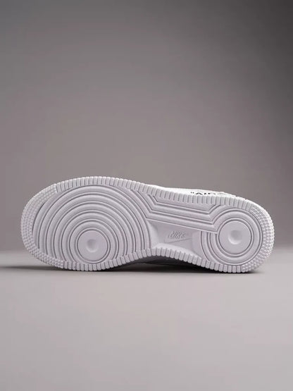 Louis Vuitton x Nike Air Force 1 Frost White Luxe Edition (Custom)