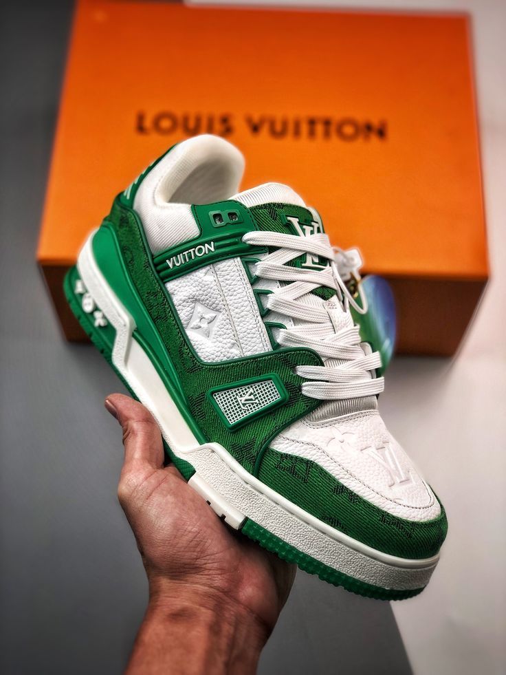 LV Trainer Sneaker ‘Monogram Green Denim’