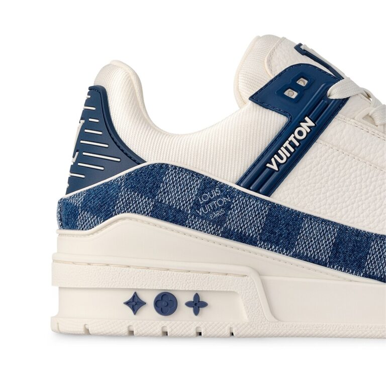 LV Trainer Damier Denim Blue