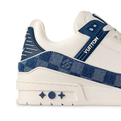 LV Trainer Damier Denim Blue