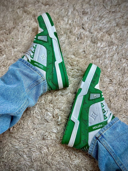 LV Trainer Sneaker ‘Monogram Green Denim’