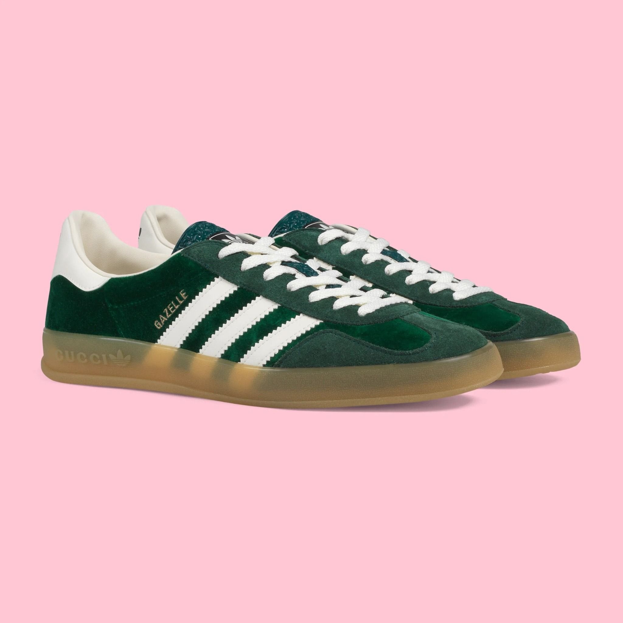 Adidas x Gucci Gazelle 'Green'