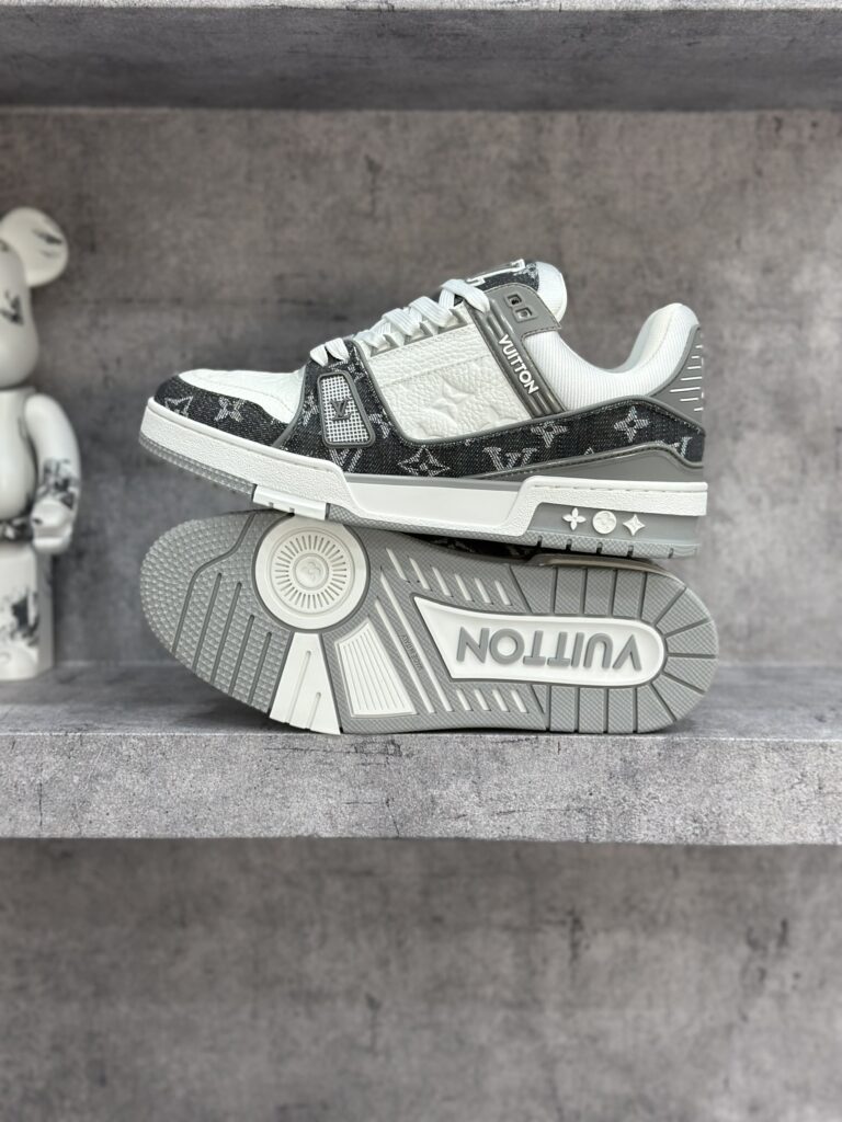 LV Trainer Sneaker ‘Denim Monogram Grey’