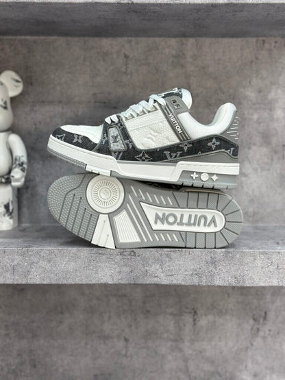 LV Trainer Sneaker ‘Denim Monogram Grey’