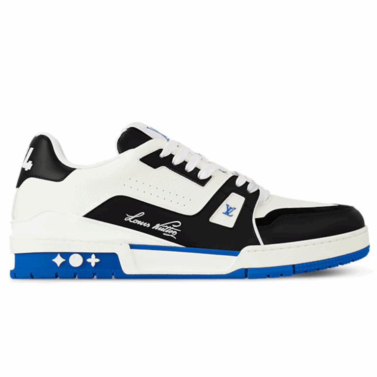 LV Trainer Sneaker  ‘White Black Blue’