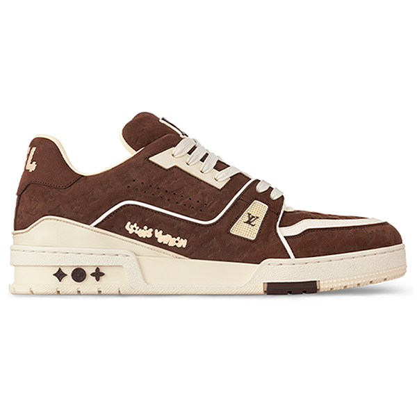 Louis Vuitton x Tyler the Creator LV Trainer “Mocha” sneakers