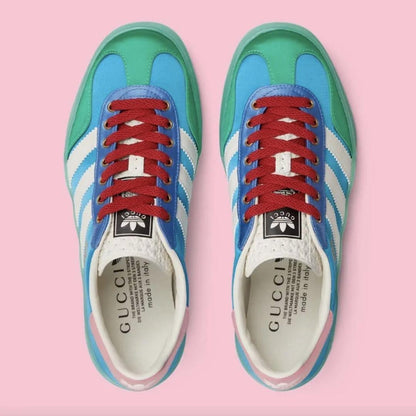 Adidas x Gucci Gazelle ‘Light Blue Silk’