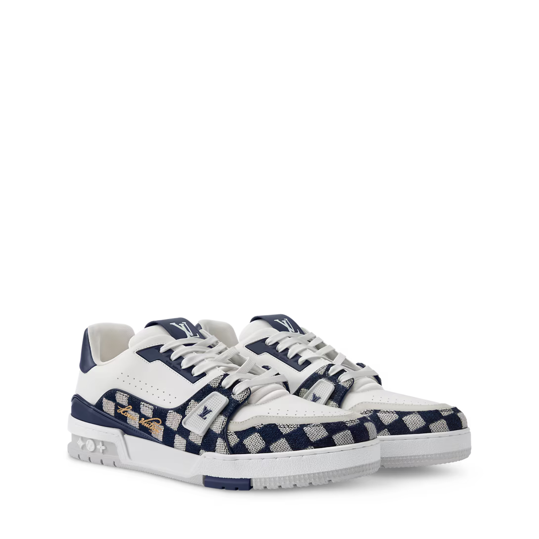 LV Trainer  Sneaker ‘White-Blue ’