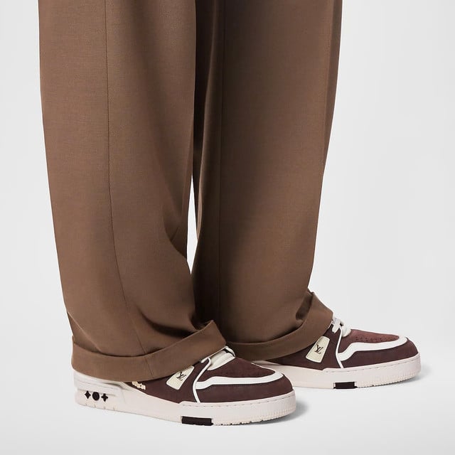 Louis Vuitton x Tyler the Creator LV Trainer “Mocha” sneakers