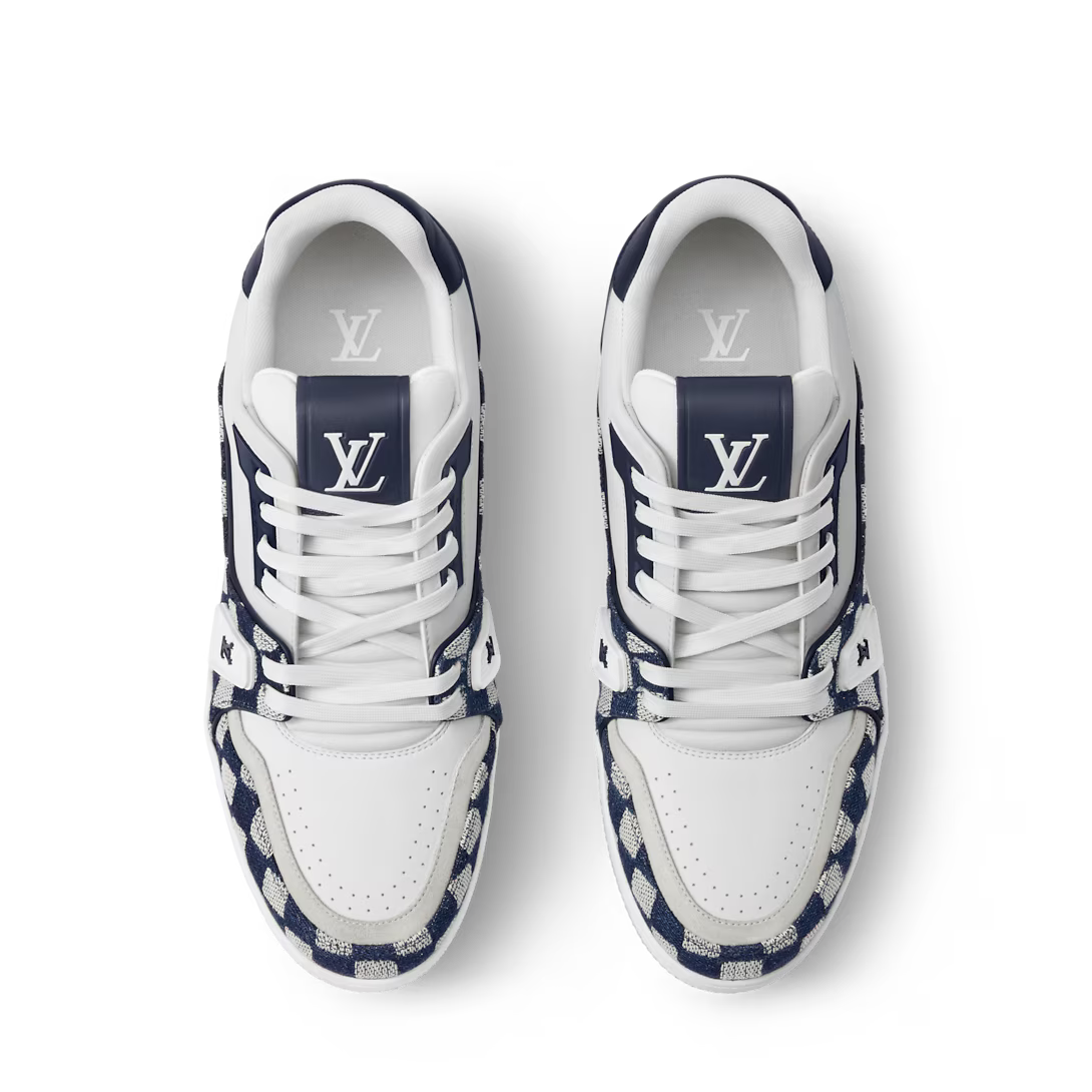 LV Trainer  Sneaker ‘White-Blue ’