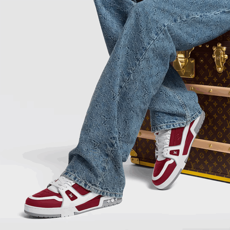 LV Trainer Sneaker  ‘FireBrick’