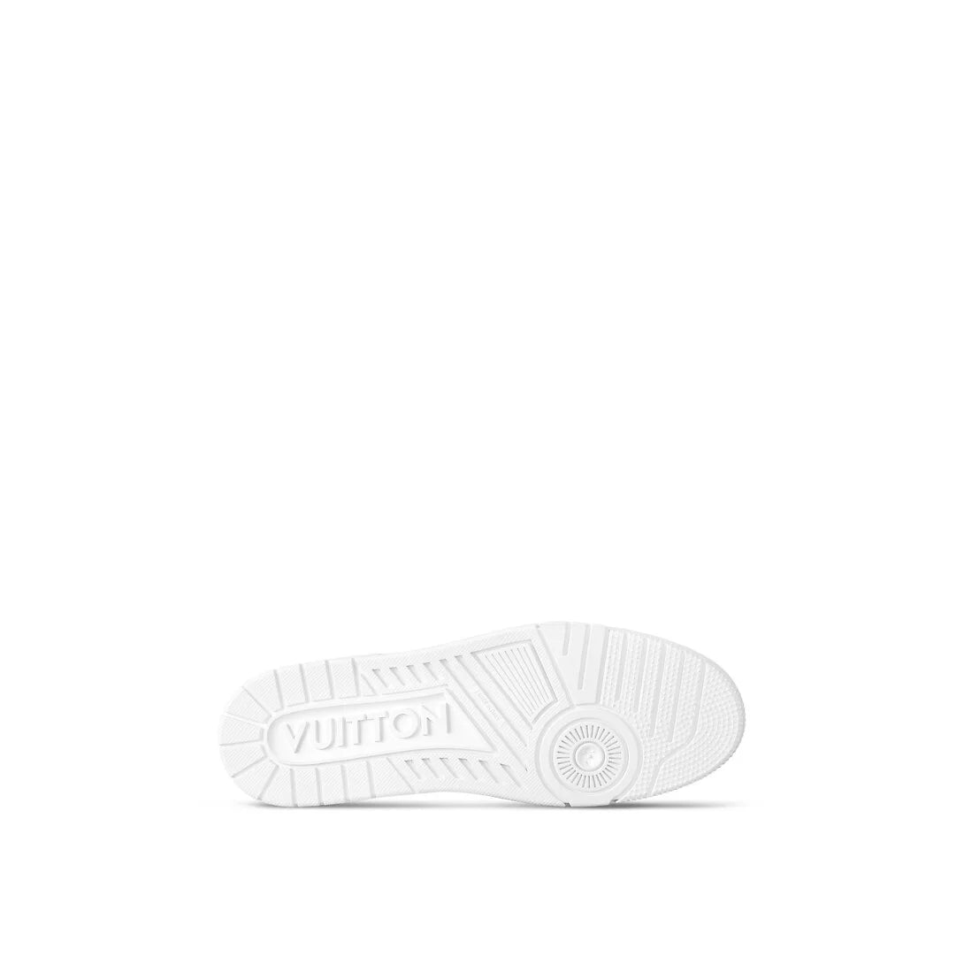 LV Trainer Sneaker   Monogram White Black