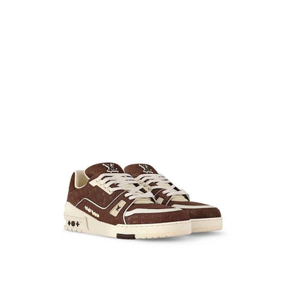 Louis Vuitton x Tyler the Creator LV Trainer “Mocha” sneakers