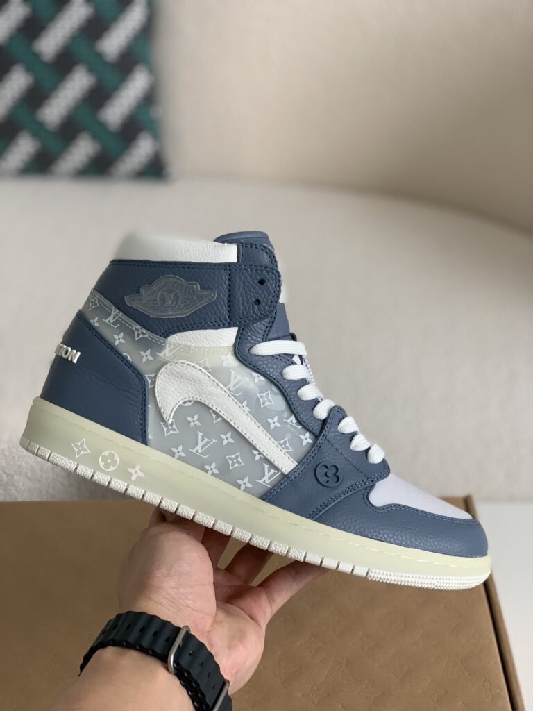 Nike Air Jordan 1 x LV – Slate Blue Edition