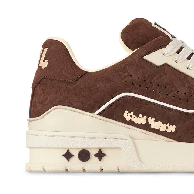 Louis Vuitton x Tyler the Creator LV Trainer “Mocha” sneakers