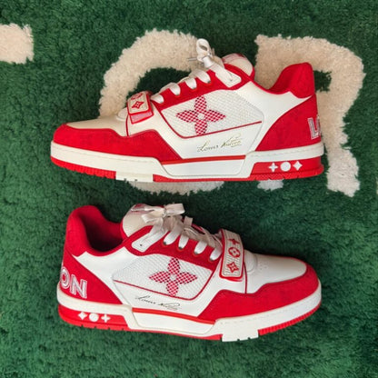 LV Trainer Sneaker ‘Red’