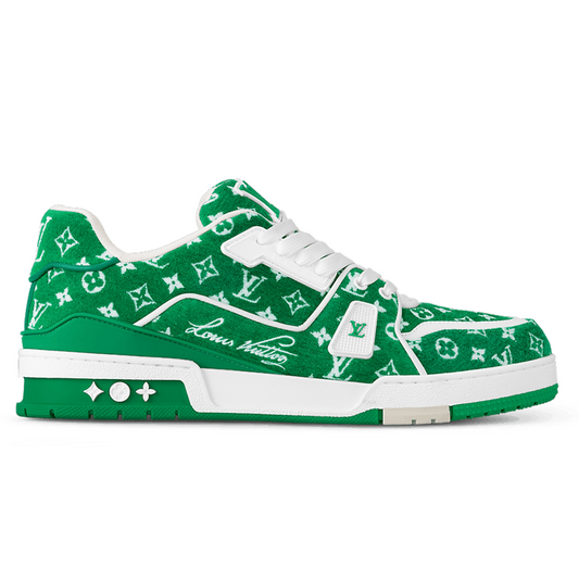 LV Trainer Sneaker  ‘Green Monogram’
