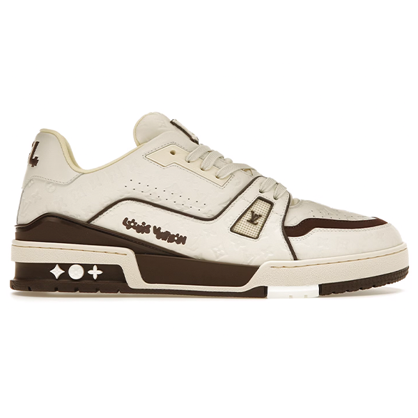 LV x Tyler the Creator LV Trainer “White – Mocha” sneakers