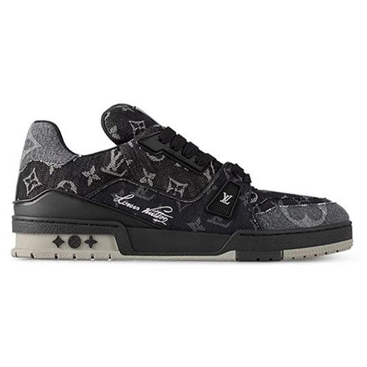 LV Sports Shoes Denim “Black”
