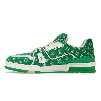 LV Trainer Sneaker  ‘Green Monogram’