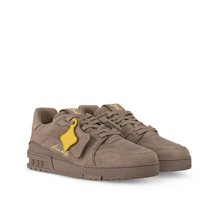 LV Trainer Sneaker  Taupe