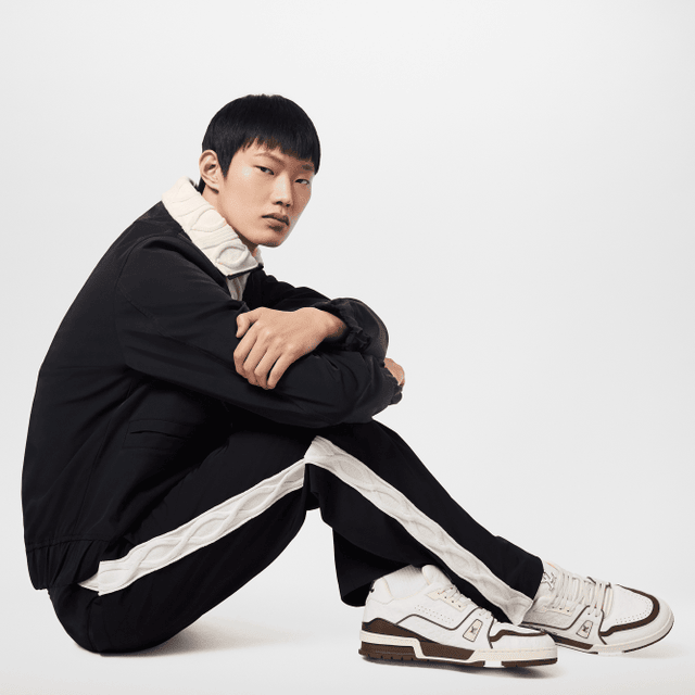 LV x Tyler the Creator LV Trainer “White – Mocha” sneakers