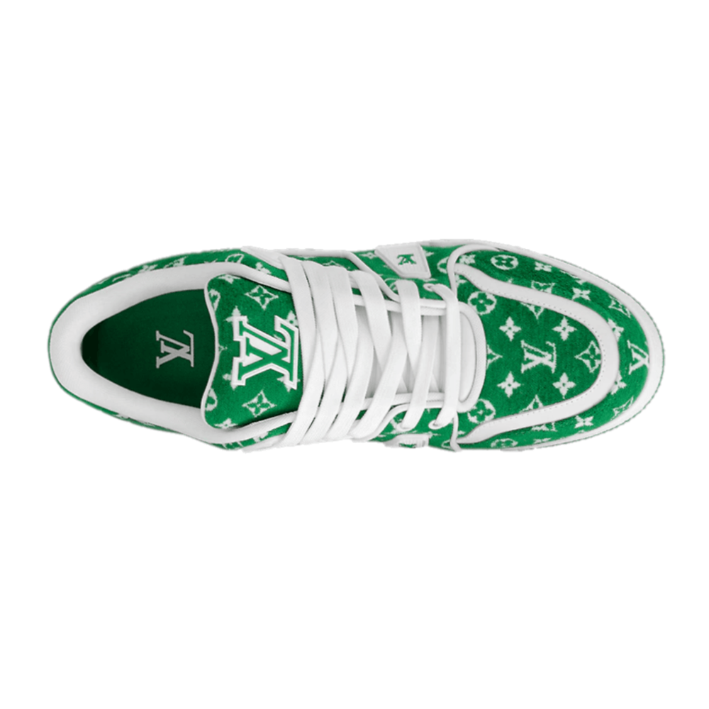 LV Trainer Sneaker  ‘Green Monogram’