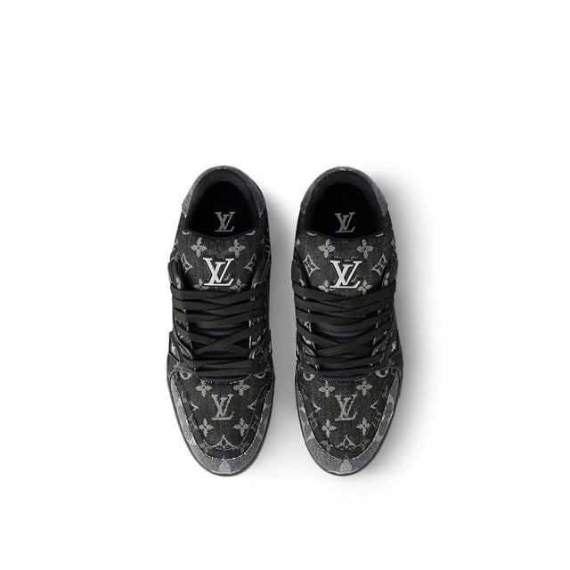 LV Sports Shoes Denim “Black”