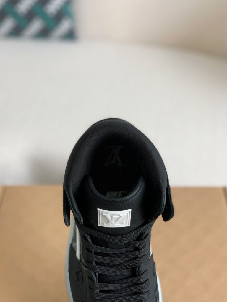 Nike Air Jordan 1 x LV – Triple Black Monogram Edition