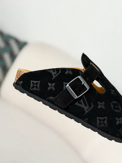 LV Cosy Flat Comfort Clog Black