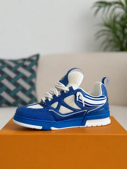 Skate Sneaker Blue Crystal