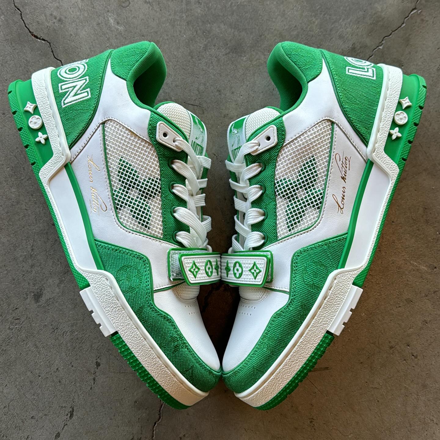 LV Trainer Sneaker  ‘Green’