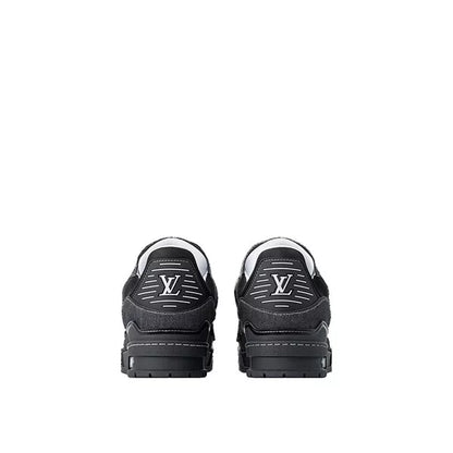 LV Trainer Sneaker  Denim Black & White