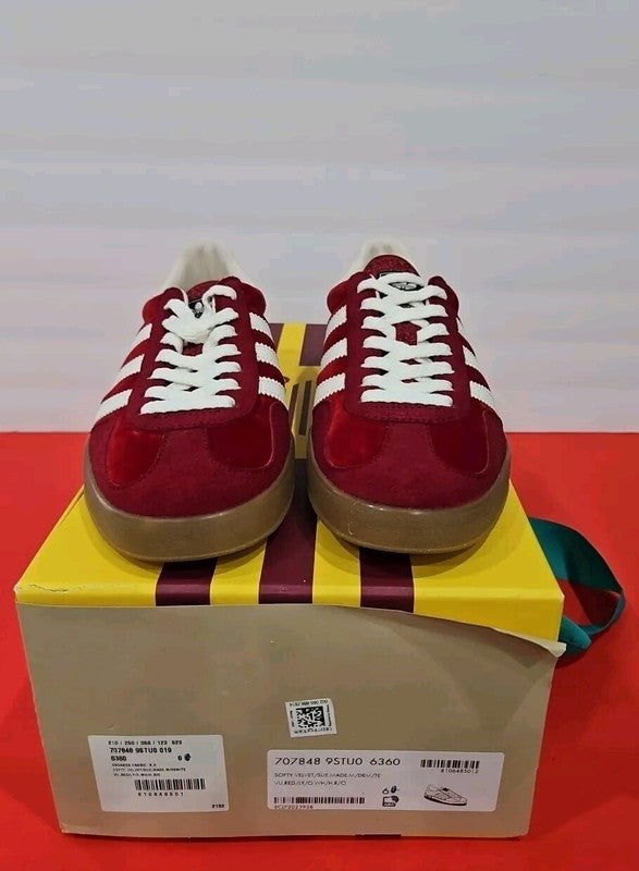 Adidas x Gucci Gazelle ‘Red Velvet'