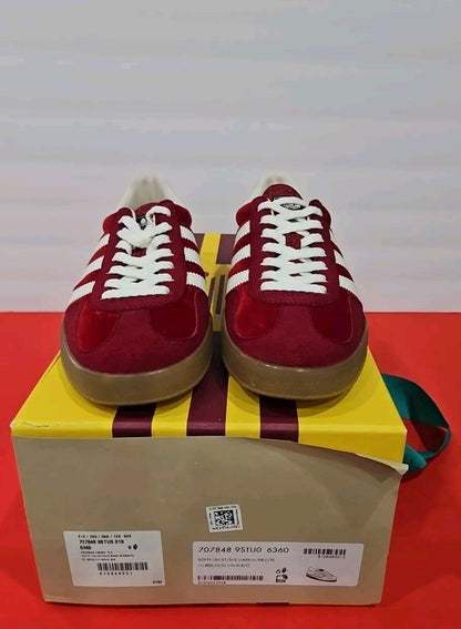 Adidas x Gucci Gazelle ‘Red Velvet'