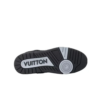 LV Trainer Sneaker  Denim Black & White