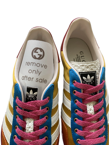 Adidas x Gucci Gazelle ‘Yellow  White Red '