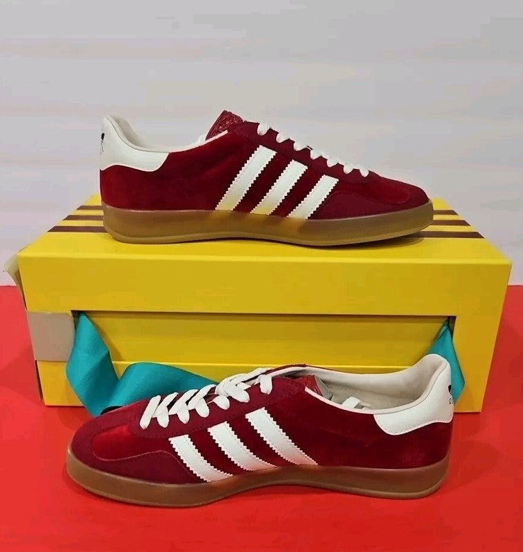Adidas x Gucci Gazelle ‘Red Velvet'