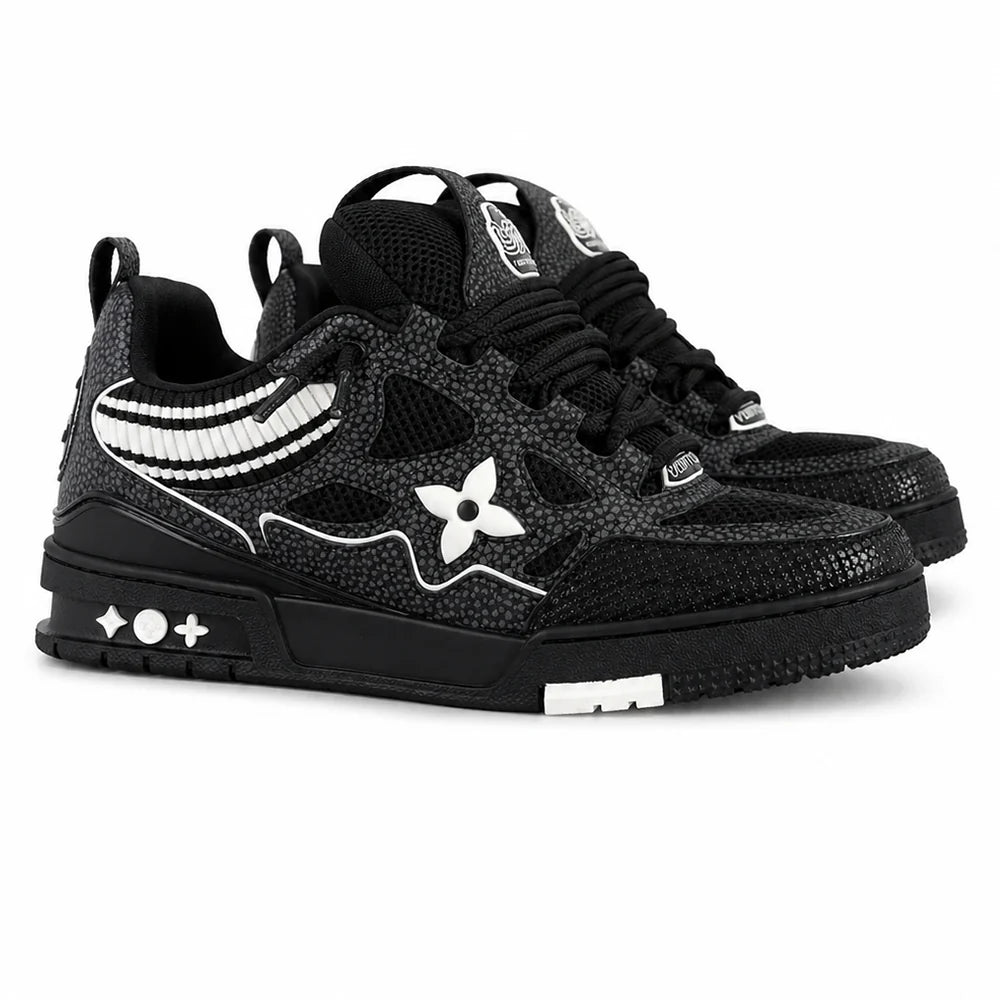 Skate Sneaker Black Crystal
