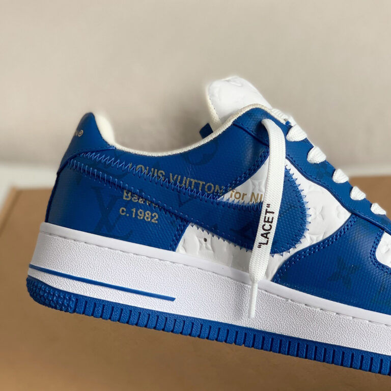 Louis Vuitton x Nike Air Force 1 Low 'By Virgil Abloh White/Blue’