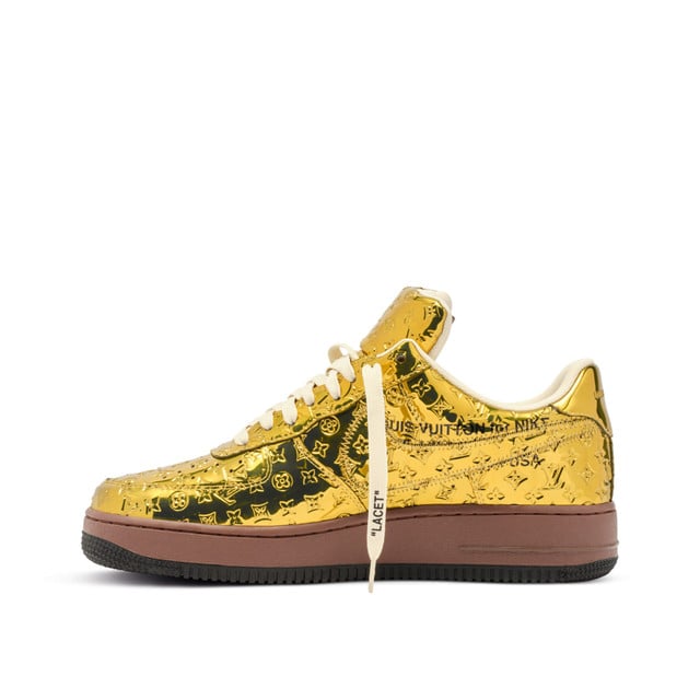 LV x Nike Air Force 1 ‘Gold’