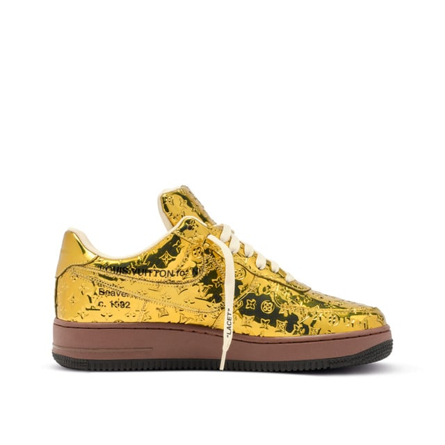 LV x Nike Air Force 1 ‘Gold’